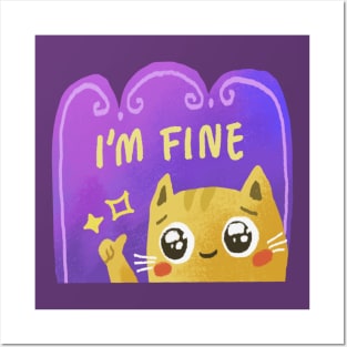 i'm Fine Posters and Art